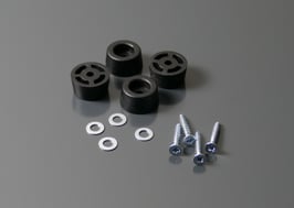 Decoupling feet's for plinth's