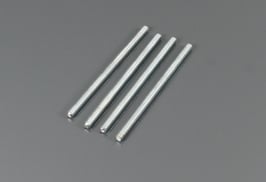 Threated rod's, set of 4