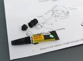 SME 3009 & 3012 unimproved elastic coupling rubbers