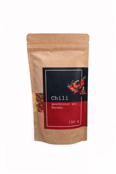 Chili geschrotet mit Kernen