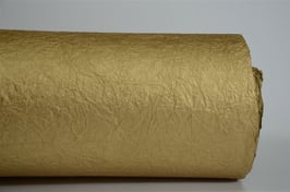 Gold Leather Texture Handmade Paper ±250gsm pack of 10 sheets, various sizes