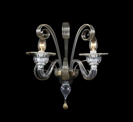 Appliques da parete Cristallo Filato  cristallo trasparente