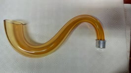 Braccio in vetro di Murano modello 98.81 Gio Ponti