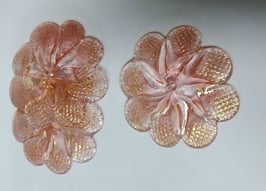 Rosetta di ricambio rosa con oro