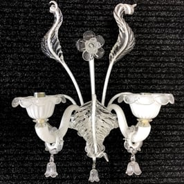 Miss Veneziana trasparente e bianco