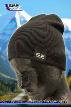 Cappellino Slim GS ADVENTURE style Black