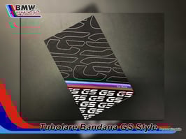 Bandana Tubolare GS Nera multi funzione