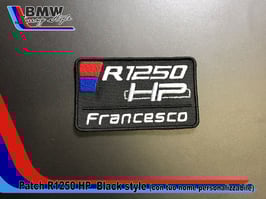 Toppa Patch R1250 HP Style personalizzabile