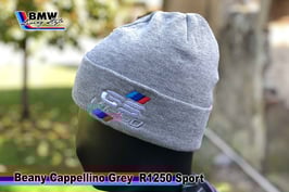 Cappellino Beanie Grey GS R1250 Style