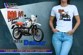 T-SHIRT R80 GS Dakar FNT con nome