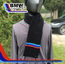 Sciarpa Lana M style BLUE NAVY