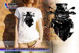 T-SHIRT 2021 R1250 LIGHT WHT