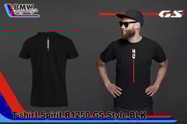 T-SHIRT Spirit R1250 GS Style BLACK