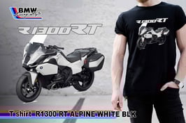T-SHIRT R1300 RT APLINE WHITE BLK