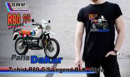 T-SHIRT R80 G/s Dakar Blk Style