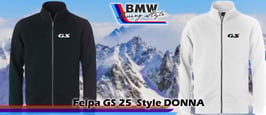 Felpa Full-Zip GS 25 Style Donna