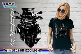 T-SHIRT 2021 R1250 LIGHT BLK