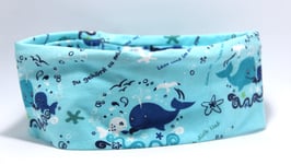 Stirnband Walfisch