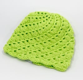 Häkelkäppchen hellgrün