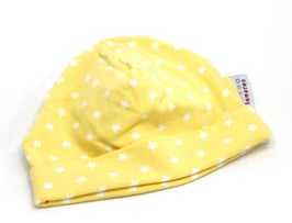 Jersey Käppli hellgelb mit Sternen
