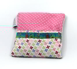 Weizen Wärmekissen rosa Garten