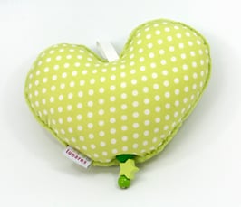 Spieluhr Herz hellgrün