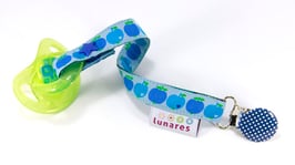 Nuggiband Apfel blau