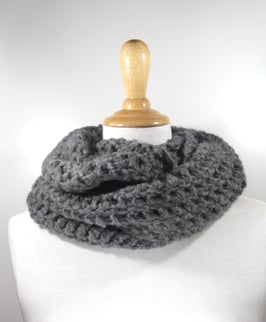 Alpaka Loop dunkelgrau