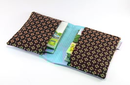 Hülle für Pixibücher braun/hellblau