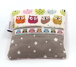 Weizen Wärmekissen Eule beige