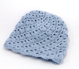 Häkelkäppchen hellblau