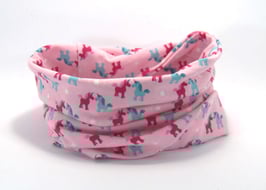 Jersey Loop Einhorn rosa