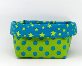 Utensilo klein hellgruen/ tuerkis wendbar