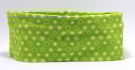 Stirnband hellgrün Sterne