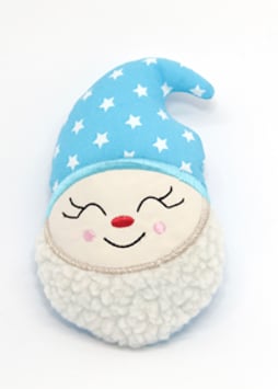 Wichteli türkis mit roter Nase