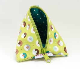 Nuggitäschli hellgrün Herzchen