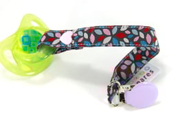 Nuggiband Muster grau