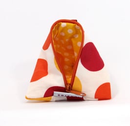 Nuggitäschli weiss/orange/gelb/rot