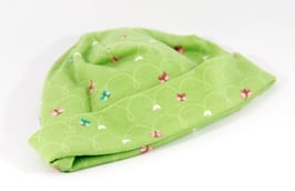 Jersey Käppli hellgrün mit Schmetterling