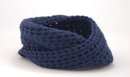 Kindermerino Loop rauchblau