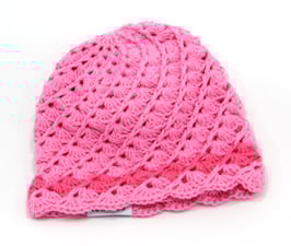 Häkelkäppchen pink/magenta