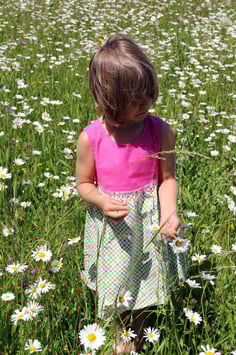 Röckli pink/gepunktet