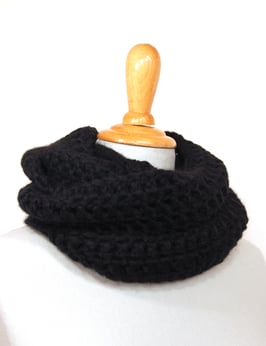 Alpaka Loop schwarz