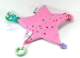 Spielstern Blümchen rosa