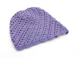 Häkelkäppchen lavendel