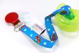 Nuggiband Pilzli blau