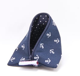 Nuggitäschli dunkelblau Anker