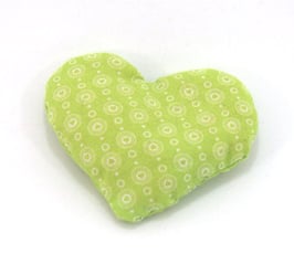 Wärmeherz hellgrün