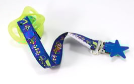 Nuggiband Baustelle blau