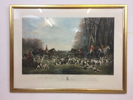 #1 Engraving THE MEET AT BLAGDON